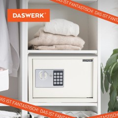Сейф мебельный DASWERK SC-250EL (250х350х250 мм), электронный замок, бежевый, 291345 - фото 19