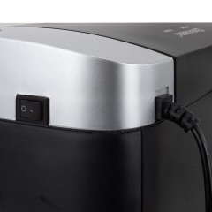 Уничтожитель (шредер) BRAUBERG JP822M, CD, 5 уровень секретности, 2х12 мм, 8 листов, корзина 22 литра, 532591 - фото 4