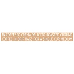 Кофе в дрип-пакетах COFFESSO "Crema Delicato" 5 порций по 9 г, 102312 - фото 7