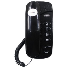 Телефон TEXET TX-238, световая индикация звонка, тональный / импульсный режим, повтор, черный, 126898 - фото 2