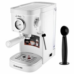 Кофеварка рожковая BRAYER BR1106, 1100 Вт, объем 1,2 л, 15 бар, ручной капучинатор, белая Кофеварка рожковая BRAYER BR1106, 1100 Вт, объем 1,2 л, 15 бар, ручной капучинатор, белая - фото 13