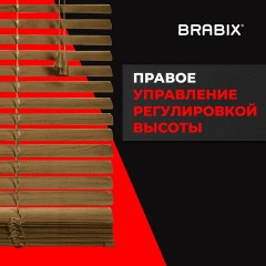 Жалюзи горизонтальные BRABIX 55х155 см, ПЛАСТИК, под дерево, бежевый, 608619 Жалюзи горизонтальные BRABIX 55х155 см, ПЛАСТИК, под дерево, бежевый, 608619 - фото 6