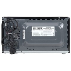 Микроволновая печь SONNEN MW2070BLCR-6MB, 20 л, 700 Вт, таймер, механическое управление, ручка, черная/хром, 454982 - фото 3