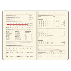 Ежедневник датированный 2027, А5, 138х213 мм, BRAUBERG "Trace", под кожу, ремешок, коричневый, 117981 - фото 9