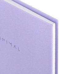 Блокнот МАЛЫЙ ФОРМАТ 110х147 мм, А6, 80 л., твердый, клетка, BRAUBERG "Minimal", сиреневый, 116448 Блокнот МАЛЫЙ ФОРМАТ 110х147 мм, А6, 80 л., твердый, клетка, BRAUBERG "Minimal", сиреневый, 116448 - фото 4