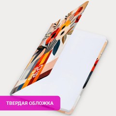 Ежедневник датированный 2026 с резинкой 145х203 мм, А5, BRAUBERG, твердый, "Букет", 117339 - фото 11