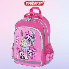 Рюкзак ПИФАГОР SCHOOL, 1 отделение, 3 кармана, "Sweet mood", 38x28х14 см, 272086 Рюкзак ПИФАГОР SCHOOL, 1 отделение, 3 кармана, "Sweet mood", 38x28х14 см, 272086 - фото 16