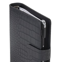 Ежедневник-органайзер недатированный B6 150x190 мм BRAUBERG "Comodo", под кожу, 160 л., черный, 116205 - фото 5