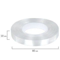 Многоразовая двухсторонняя прозрачная крепежная лента, скотч NANO tape, 5 м x 1 см, толщина 1 мм, WBZ (ВБЗ), 700424 Многоразовая двухсторонняя прозрачная крепежная лента, скотч NANO tape, 5 м x 1 см, толщина 1 мм, WBZ (ВБЗ), 700424 - фото 7