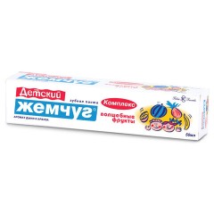 Зубная паста детская 50 мл, ДЕТСКИЙ ЖЕМЧУГ "Волшебные фрукты", защита от кариеса, укрепляющая, 17107 Зубная паста детская 50 мл, ДЕТСКИЙ ЖЕМЧУГ "Волшебные фрукты", защита от кариеса, укрепляющая, 17107 - фото 2
