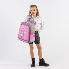 Рюкзак ПИФАГОР SCHOOL, 1 отделение, 3 кармана, "Adorable bunny", 38x28х14 см, 270654 Рюкзак ПИФАГОР SCHOOL, 1 отделение, 3 кармана, "Adorable bunny", 38x28х14 см, 270654 - фото 7