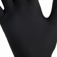 Перчатки нитриловые сверхпрочные с текстурой SFM MEGA TEX BLACK, Германия, 25 пар (50 шт.), размер XL (очень большой) Перчатки нитриловые сверхпрочные с текстурой SFM MEGA TEX BLACK, Германия, 25 пар (50 шт.), размер XL (очень большой) - фото 7