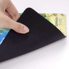 Коврик для мыши SONNEN "BEACH", резина + ткань, 260х220х3 мм, 513294 Коврик для мыши SONNEN "BEACH", резина + ткань, 260х220х3 мм, 513294 - фото 3