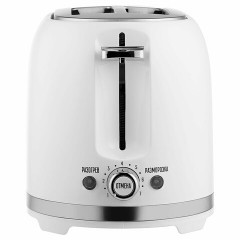 Тостер CENTEK CT-1432, 850 Вт, 2 тоста, 7 режимов, пластик, белый, CT-1432 WHITE - фото 2