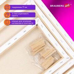 Холсты на подрамнике НАБОР 3 шт. (30х40 см, 40х50 см, 50х70 см), 280 г/м2, грунт, хлопок, BRAUBERG ART, 192270 Холсты на подрамнике НАБОР 3 шт. (30х40 см, 40х50 см, 50х70 см), 280 г/м2, грунт, хлопок, BRAUBERG ART, 192270 - фото 11
