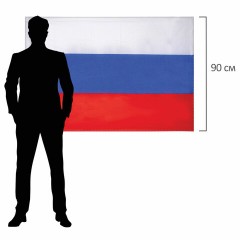 Флаг России 90х135 см без герба, ПОВЫШЕННАЯ прочность и влагозащита, флажная сетка, STAFF, 550227 Флаг России 90х135 см без герба, ПОВЫШЕННАЯ прочность и влагозащита, флажная сетка, STAFF, 550227 - фото 6