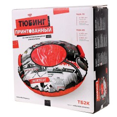 Тюбинг-ватрушка, 85 см, с принтом, "Экстрим", верх оксфорд, Nk, ТБ2К-85/Э2 - фото 5