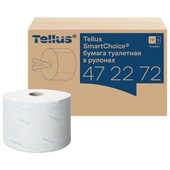 Бумага туалетная 207 м, Tellus/TORK (Система T8) SmartOne, ADVANCED, КОМПЛЕКТ 8 рулонов, 2-слойная, 472272 - фото 2