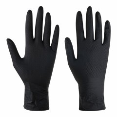 Перчатки нитриловые сверхпрочные с текстурой SFM MEGA TEX BLACK, Германия, 25 пар (50 шт.), размер XL (очень большой) Перчатки нитриловые сверхпрочные с текстурой SFM MEGA TEX BLACK, Германия, 25 пар (50 шт.), размер XL (очень большой) - фото 2
