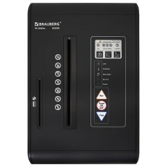 Уничтожитель (шредер) BRAUBERG PROFESSIONAL PS-2042m, CD, "HeavyDuty", 5 уровень секретности, 2х10 мм, 20 листов, корзина 42 литра, 532595 - фото 9
