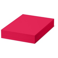 Бумага цветная CLAIREFONTAINE, А4, 80 г/м2, 500 л., интенсив, красный, Франция, 1782C, 1782PC - фото 2