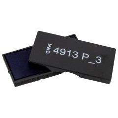 Подушка сменная 59х23 мм, синяя, для GRM 4913P3, Ideal 4913, TRODAT 4913, GRM Hummer 4913, 171000017 - фото 4