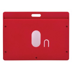 Бейдж горизонтальный (54х90 мм) АССОРТИ, голубой, красный, салатовый, оранжевый, BRAUBERG ULTRA COLOR, 238822 - фото 3