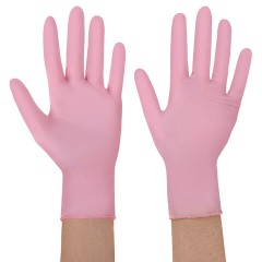 Перчатки нитриловые смотровые SFM Supersoft PINK, Германия, 100 пар (200 шт.), размер S (малый), розовые Перчатки нитриловые смотровые SFM Supersoft PINK, Германия, 100 пар (200 шт.), размер S (малый), розовые - фото 2