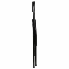 Стул складной BRABIX "Golf CF-007", чёрный каркас, чёрная ткань, гофрокороб, 533025 - фото 14