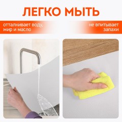 Коврики универсальные 6 шт., 30х45 см, для холодильника, полок, сервировки, прозрачный, DASWERK, 609604 - фото 13