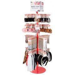 Стойка-вертушка настольная MONTE VITA (МОНТЕ ВИТА), 108х44см, 4 ряда, 22 крючка, 507506 - фото 8
