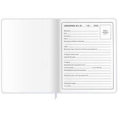 Дневник 1-4 класс 48 л., кожзам (гибкая), печать, фольга, ЮНЛАНДИЯ, "Лисёнок", 106216 - фото 7