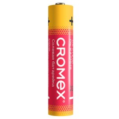 Батарейки солевые "мизинчиковые" КОМПЛЕКТ 10+1 шт., CROMEX Super Heavy Duty, AAA (R03, 24A), блистер, 456257 Батарейки солевые "мизинчиковые" КОМПЛЕКТ 10+1 шт., CROMEX Super Heavy Duty, AAA (R03, 24A), блистер, 456257 - фото 2