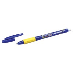 Ручка стираемая гелевая с грипом BIC "Gelocity Illusion", СИНЯЯ, корпус синий, линия 0,3 мм, 516518 Ручка стираемая гелевая с грипом BIC "Gelocity Illusion", СИНЯЯ, корпус синий, линия 0,3 мм, 516518 - фото 6