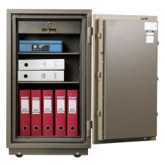 Сейф огнестойкий VALBERG "FRS-99T KL", 991х565х451 мм, 145 кг, 2 ключевых замка, трейзер, крепление к полу - фото 2