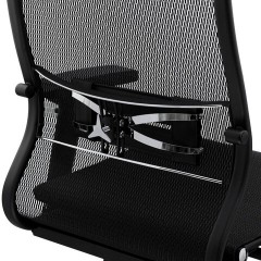 Кресло офисное МЕТТА "SAMURAI" Black Edition, сверхпрочная сетка, регулируемое, черное Кресло офисное МЕТТА "SAMURAI" Black Edition, сверхпрочная сетка, регулируемое, черное - фото 10