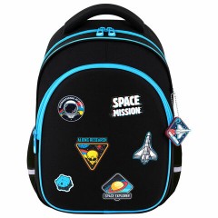 Рюкзак BRAUBERG OPTIMA, 2 отделения, с брелком, "Open space", 36х27х18 см, 272095 Рюкзак BRAUBERG OPTIMA, 2 отделения, с брелком, "Open space", 36х27х18 см, 272095 - фото 2