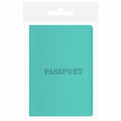 Обложка для паспорта, мягкий полиуретан, "PASSPORT", цвет "тиффани", STAFF, 238404 Обложка для паспорта, мягкий полиуретан, "PASSPORT", цвет "тиффани", STAFF, 238404 - фото 10