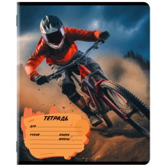 Тетрадь 12 л. ЮНЛАНДИЯ, линия, обложка картон, SPORT, 107286 - фото 4