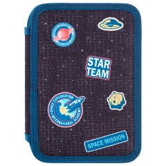 Пенал BRAUBERG, 3 отделения, полиэстер, 21х14 см, "Space mission", 270729 Пенал BRAUBERG, 3 отделения, полиэстер, 21х14 см, "Space mission", 270729 - фото 2