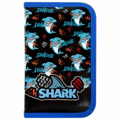 Пенал ПИФАГОР, 1 отделение, ламинированный картон, 19х11 см, "Angry shark", 272243 Пенал ПИФАГОР, 1 отделение, ламинированный картон, 19х11 см, "Angry shark", 272243 - фото 2