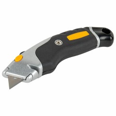 Нож универсальный мощный алюминиевый BRAUBERG "Heavy duty M", автофиксатор, резиновые вставки, 238736 Нож универсальный мощный алюминиевый BRAUBERG "Heavy duty M", автофиксатор, резиновые вставки, 238736 - фото 9