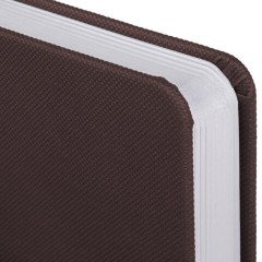 Ежедневник датированный 2026, А5, 138x213 мм, BRAUBERG "Control", под кожу, держатель для ручки, коричневый, 117122 - фото 3