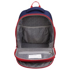 Рюкзак BRAUBERG CLASSIC, легкий каркас, премиум материал, "Lion", синий, 37х32х21 см, 228829 Рюкзак BRAUBERG CLASSIC, легкий каркас, премиум материал, "Lion", синий, 37х32х21 см, 228829 - фото 6