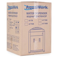 Кулер для воды AQUA WORK 0.7-TDR, настольный, НАГРЕВ/ЭЛЕКТРОННОЕ ОХЛАЖДЕНИЕ, 2 крана, черный, 34502 - фото 11