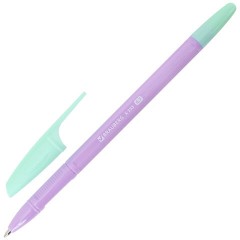 Ручки шариковые BRAUBERG "X-333 PASTEL MIX", НАБОР 8 ШТУК, СИНИЕ, узел 0,7 мм, линия письма 0,35 мм, 144535 - фото 3