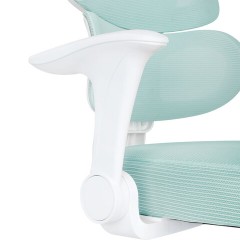 Кресло детское с поясничной поддержкой BRABIX KIDS "MG-225", сетка/ткань TW, голубое, 533317 - фото 11
