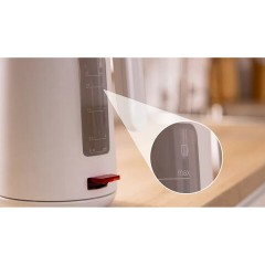 Чайник BOSCH TWK2M161, 1,7 л, 2400 Вт, закрытый нагревательный элемент, пластик, белый - фото 6