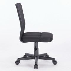 Кресло компактное BRABIX "Smart MG-313", без подлокотников, черное, 531843 Кресло компактное BRABIX "Smart MG-313", без подлокотников, черное, 531843 - фото 2