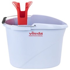 Ведро с отжимом VILEDA PROFESSIONAL "УльтраСпид Мини" 10 л, красный, 129686, 129687 - фото 3